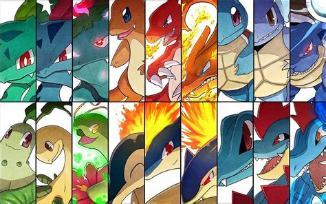 Pokemon Starters Hd Wallpaper Pxfuel