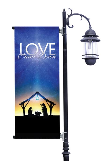 Love Came Down Banner Church Banners Outreach Marketing