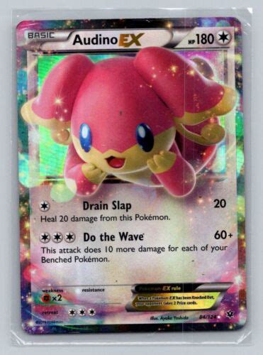 Audino EX XY Fates Collide 84 124 Near Mint NM EBay