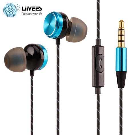 Liivees M Mm In Ear Wired Earphones Hifi Music Stereo Bass Game