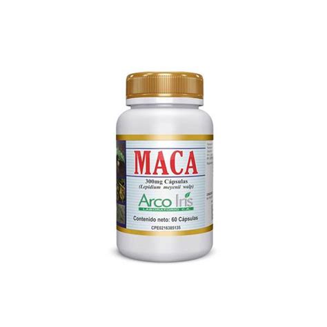 Maca 300mg x 60 Cápsulas Arco Iris Farmadon La Farmacia de la Esquina