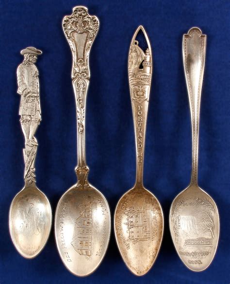 sterling silver souvenir spoons