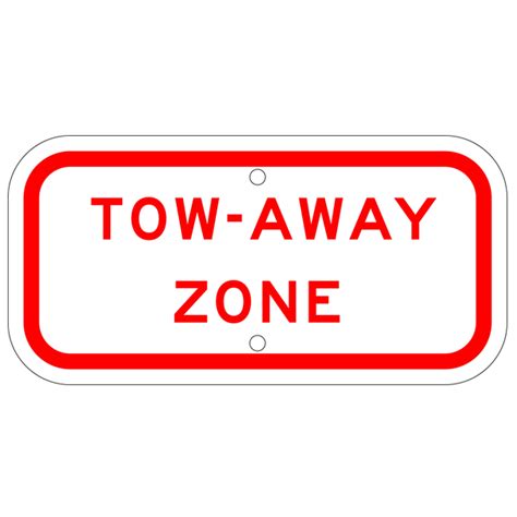 Tow-Away Zone Sign – U.S. Signs and Safety