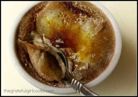 Chocolate Creme Brulee / The Grateful Girl Cooks!