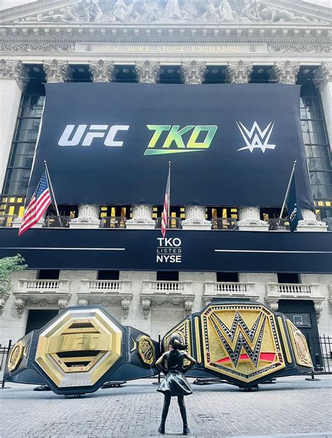 TKO WWE UFC Merger Which Top Names Were Present For The TKO Opening