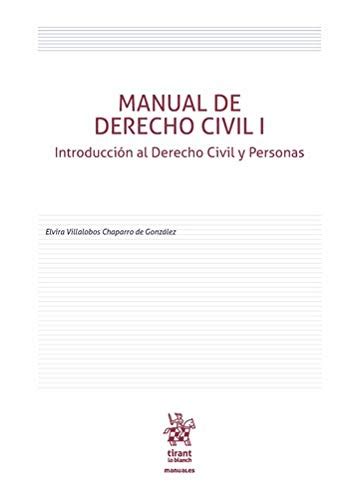 Manual de Derecho Civil I Introducción al Derecho Civil y Personas