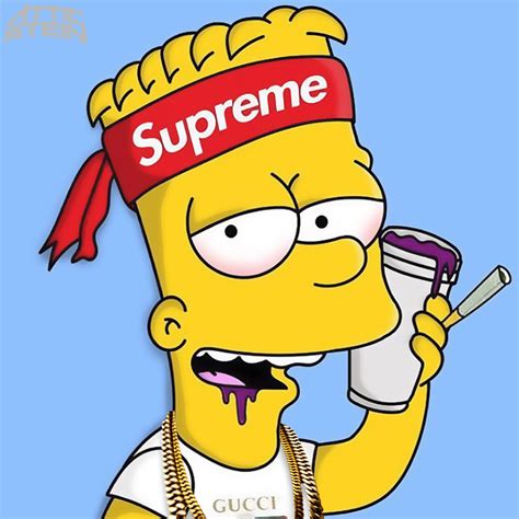 Bart Simpson Drip Wallpapers Wallpaper Cave