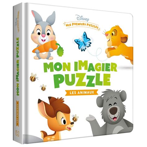 Disney Baby Mes Premiers Puzzles Mon Imagier Puzzle Les Animaux