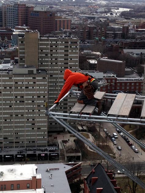 Cantilever Scaffolding 28 Floors Up At 3601 Market Street Superior