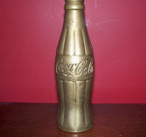 Brass Coca Cola Bottle