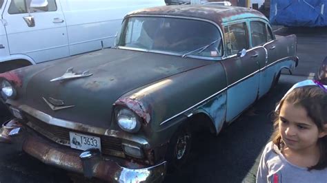 1955 Chevy Bel Air Junk Yard 2017 Riverside Speedway Youtube