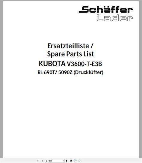 Kubota Engine V Part Manual En Deu Auto Repair Manual Forum