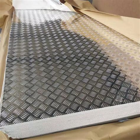 5052 H36 Aluminum Checkered Plate 2mm Thick Aluminum Checker Plate