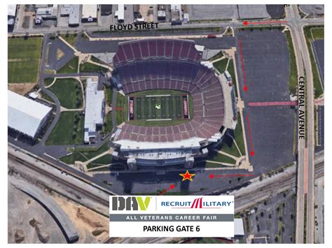 Cardinal Stadium Parking Map