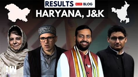 Live Election Results 2024 Bjp Wins In Haryana Nc Alliance In Jammu