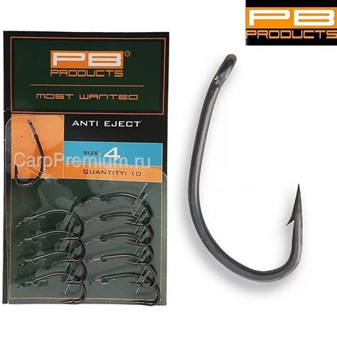 Крючки карповые PB Products