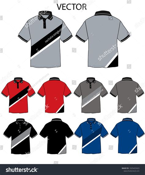 Polo Shirt Vector Stock Vector (Royalty Free) 1025422423 | Shutterstock