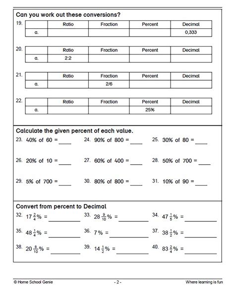 Grade Maths Revision With Memo Pages Worksheets Pages Memo