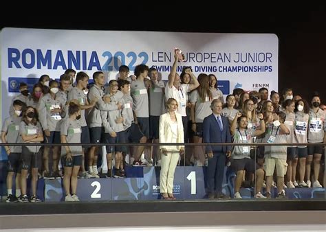 Eurojunior Conclusi Day Lorenzo Galossi D Oro Nei Stile Libero