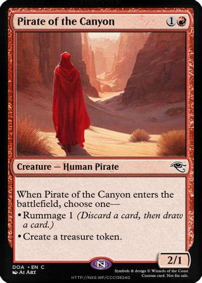 Mtgnexus Pirate Of The Canyon