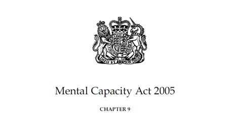 Missed Opportunities The Mental Capacity Amendment Bill Legal