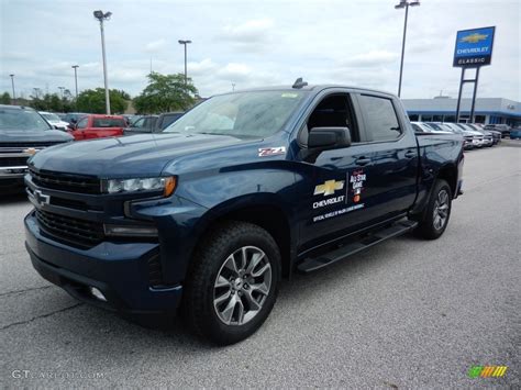 Northsky Blue Metallic Chevrolet Silverado Rst Crew Cab Wd