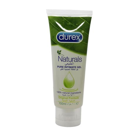 DUREX NATURALS LUBRICANT GEL 100 ML | Dr. Sulaiman Al Habib Pharmacy