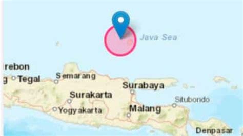 BREAKING NEWS Gempa Bumi Magnitudo 5 6 Guncang Tuban Rabu Sore