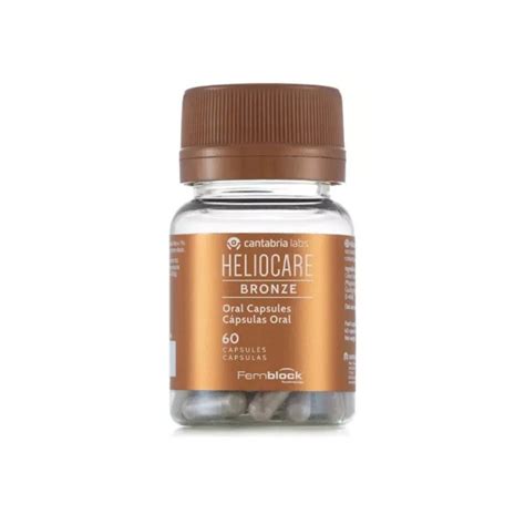 Heliocare Bronze C Psulas Fotoprotecci N Oral C Psulasenv O H