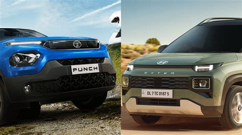 Hyundai Exter Vs Tata Punch Price Features And Engine Spec Comparison Features News Times Now