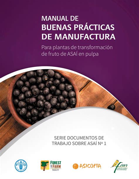 Manual De Buenas Pr Cticas De Manufactura Asa By Fundaci N Amigos De