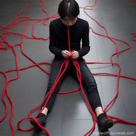 Red String Bikini Prompts Stable Diffusion Online