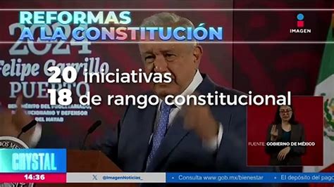 L Pez Obrador Presenta Paquete De Reformas Constitucionales V Deo