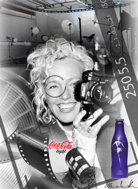 Aluminum Bottle Collector Club Coca Cola Light Ellen Von Unwerth