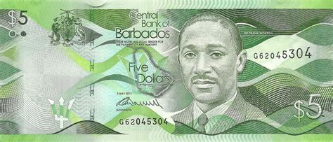 New Barbadian Dollar Banknotes