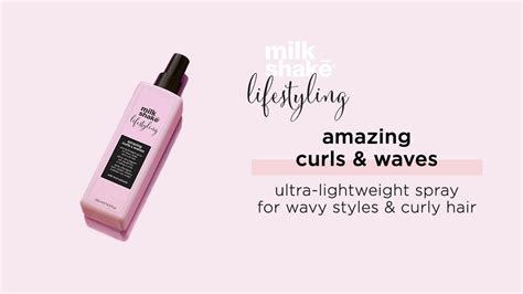 How To Use Milkshake® Lifestyling Amazing Curls And Wvae Youtube