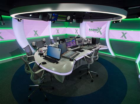 Completed Electrical Installation Capital Radio Broadcast Studio