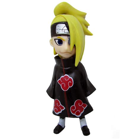 Boneco Colecionável Naruto Miniatura 12Cm em PVC Deidara