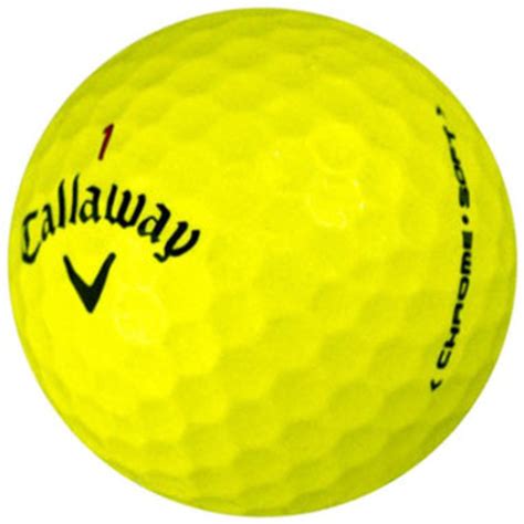 Callaway Chrome Soft Yellow – franksshanks.com