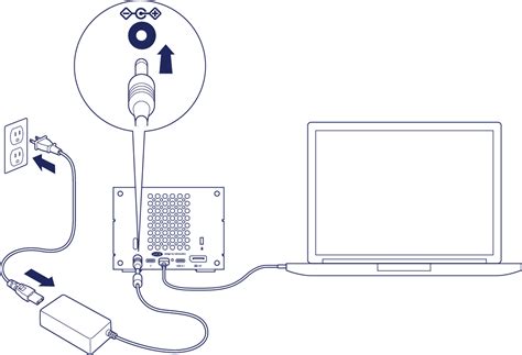 Lacie Big Dock Thunderbolt Benutzerhandbuch Anschlie En Der Lacie