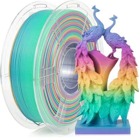 Amazon IEMAI Rainbow PLA Filament 1 75mm Rapid High Speed 3D