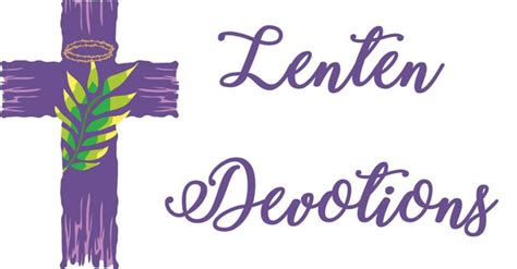 Lenten Devotions - Bethpage Presbyterian Church