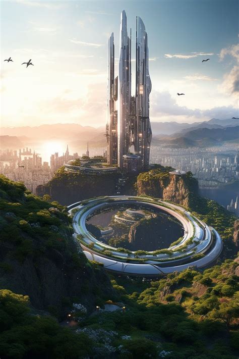 Pin By Antarik Fox On Sci Fi Future Fantasy Art Landscapes