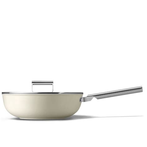 Smeg CKFW3001CRM сковорода Wok 30 см, кремовая купить на официальном ...