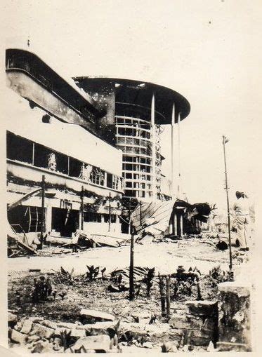 Jai Alai Building Manila 1945 Philippine Commonwealth Manila