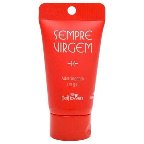 Gel Adstringente Sempre Virgem Redutor 25G Hot Flowers Shopee Brasil