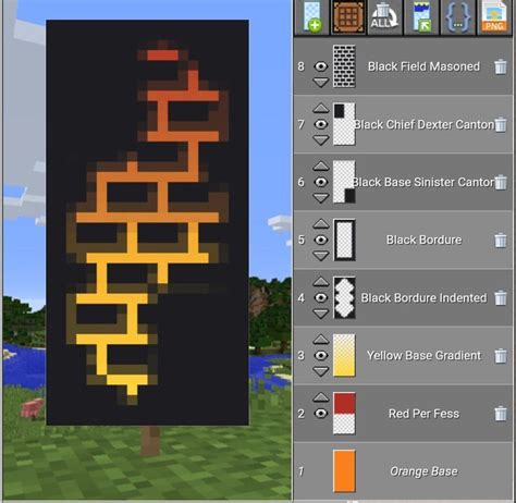 How Do You Make An American Flag Banner In Minecraft