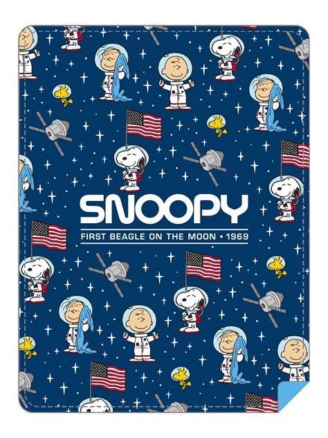 Snoopy Space Throw Blanket Brief Insanity Brief Insanity