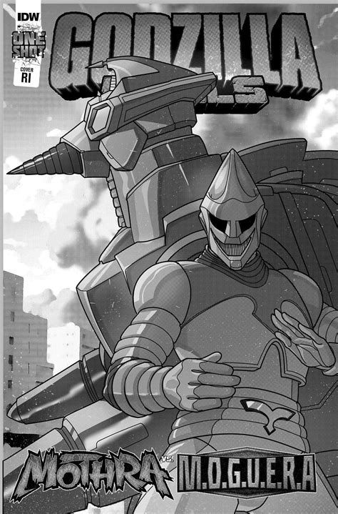 Godzilla Rivals: Mothra vs. MOGUERA #1 Preview: Winged Woes