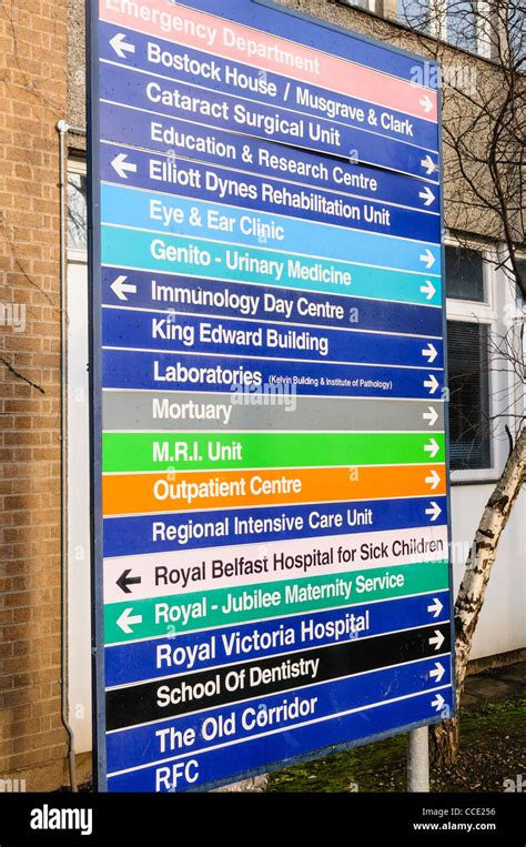 Royal Victoria Hospital Belfast Map